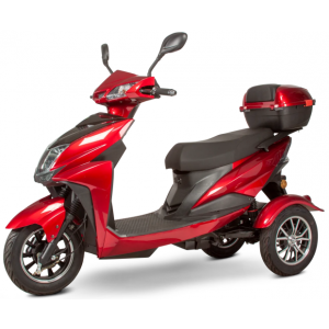 Elektrinis triratis motoroleris SL05 1000W raudonas